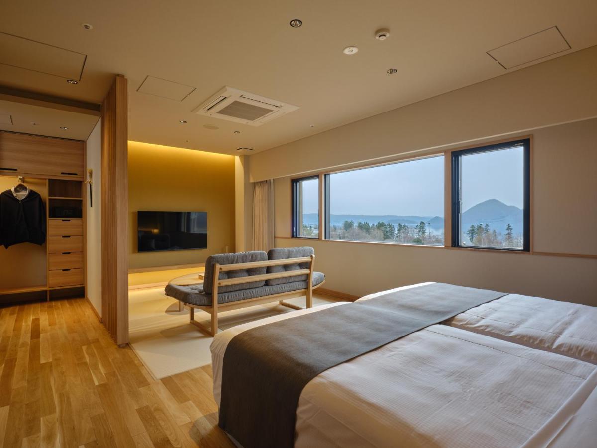 Lake Toya Tsuruga Resort Hikarinouta Toyako Exterior photo
