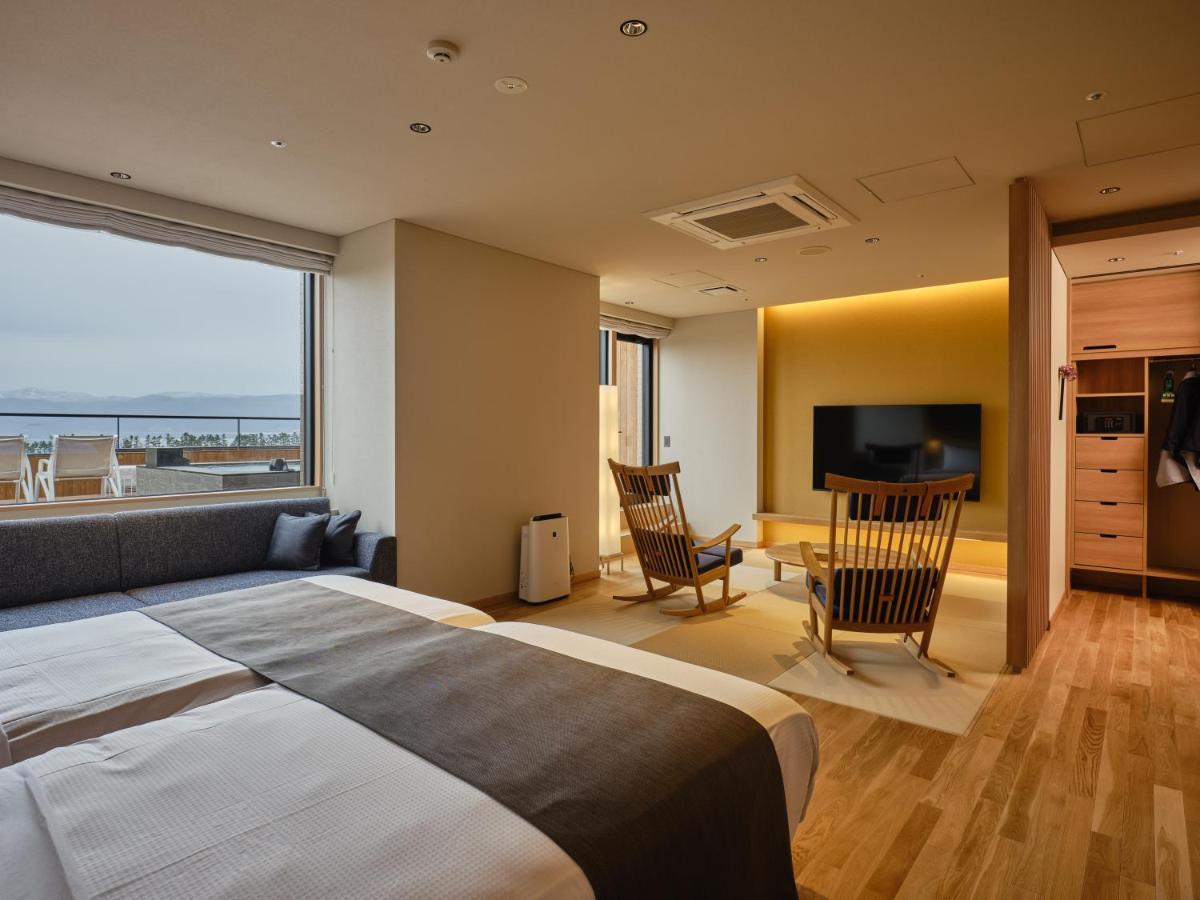 Lake Toya Tsuruga Resort Hikarinouta Toyako Exterior photo