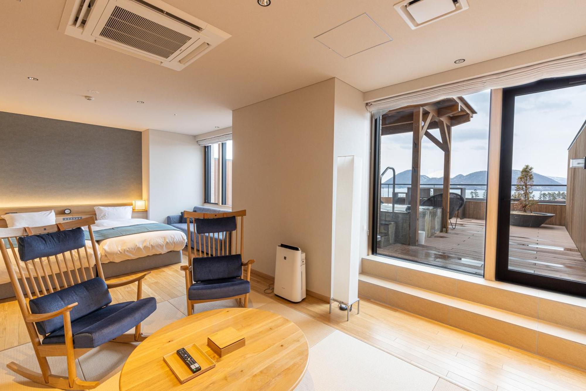 Lake Toya Tsuruga Resort Hikarinouta Toyako Exterior photo